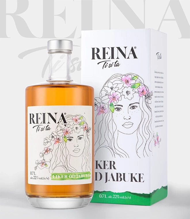 Liker od Jabuke 700ml - Poklon Pakovanje