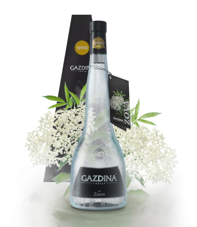 Rakija od Zove 750ml - Luxury Pakovanje